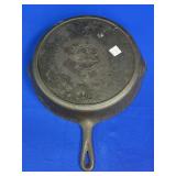 GRISWOLD NO 12 CAST IRON SKILLET ERIE PA U.S.A 719