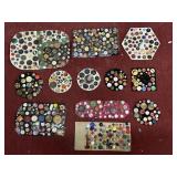 HAND-MADE BUTTON DISPLAYS