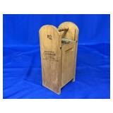 COAL MINERS DYNAMITE SQUIB WOODEN BOX  #12