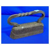 A & WILLIAMS CO CAST IRON SAD IRON APPROX 9.25" X6