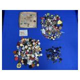 VINTAGE LOOSE BUTTONS & ELEPHANT STYLE BUTTONS