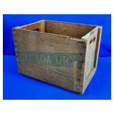 CANADA DRY WOODEN GINER ALE BOX