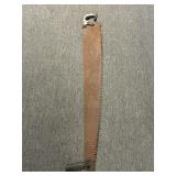 TWO MAN SAW MARKED I. J. H. CO APPROX 59"