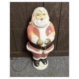 PLASTIC SANTA BLOW MOLD MARKED ITEM NO 975
