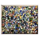 GLASS MARBLES & SHOOTERS (SOME GLOW)