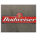DECO SIGN PRODUCTS BUDWEISER TIN SIGN