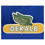 DEKALB HEAVY CARDSTOCK/CARDBOARD PAINTED SIGN