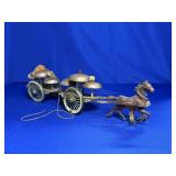 GERMAN HORSE BELL TIN TOY