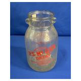 P.S. MCGEE BLAIR COUNTY ONE GALLON GLASS JUG