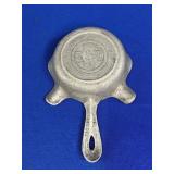 LIGHT WEIGHT CAST IRON STYLE ASH TRAY MARKED