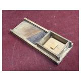 VINTAGE SLAW SLICER THREE BLADE APPROX 24"