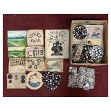 HAND-MADE VINTAGE BUTTON DISPLAYS
