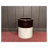 8 GALLON "M" MARKED CROCK