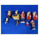 VINTAGE CHRISTMAS PIECES: JAPAN MARKED SANTA,