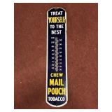 TREAT YOURSELF MAIL POUCH TOBACCO THERMOMETER