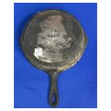 GRISWOLD NO 7 CAST IRON SKILLET ERIE PA 701 G