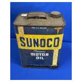 (PARTIAL) SUNOCO MOTOR TWO GALLON OIL CAN