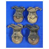 (4) RELIABLE ALLITE MFG CO. CHICAGO BARN DOOR