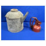 JUSTRITE SAFETY CAN & PRR MARKED CAN