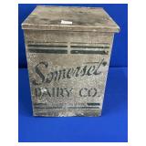 SOMERSET DAIRY CO MILK BOX