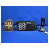 RADIO FUSE TUBE, MADE IN JAPAN PAPER SPEAKER (KNOB