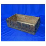 P AND G THE WHITE NAPHTHA SOAP WOODEN CRATE/BOX