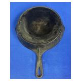 NATIONAL CAST IRON SKILLET APPROX 10.5"