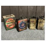 (EMPTY) SINCLAIR EMERALD OIL CAN, (EMPTY) ATLANTIC