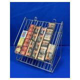 METAL DISPLAY RACK WITH RAZOR BLADES BOXES