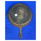 GRISWOLD NO 10 CAST IRON SKILLET ERIE PA