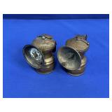 (2) AUTO-LITE MINIG CARBIDE LAMPS-1  IS MARKED