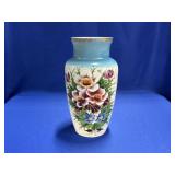 HANDPAINTED VASE MARKED  12 K ON BOTTOM