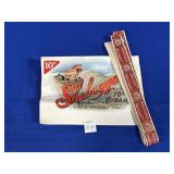 SHEBOYGAN SENECA CIGAR CO. BANDS WITH ADVERTISING