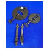 GRISWOLD STOVE DAMPERS & SKILLET HANDLES