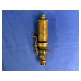 BRASS STEAM WHISTLE APPROX 10.5" MARKED