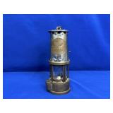 PROJECTOR LAMP & LIGHTING CO. BRASS SAFETY LAMP