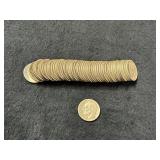 ROLL OF SILVER ROOSEVELT DIMES