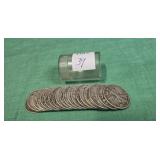 ROLL OF WALKING LIBERTY SILVER HALF DOLLARS