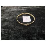 6.9G 14K GOLD BRACELET 7.25"