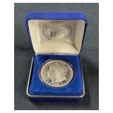1889-CC MORGAN PROOF COPY W/COA & CASE (SILVER)