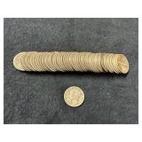 ROLL OF MERCURY DIMES