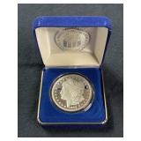 1889-CC MORGAN PROOF COPY W/COA & CASE (SILVER)