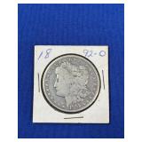 1892-O MORGAN SILVER DOLLAR