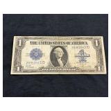 $1.00 SILVER CERTIFICATE HORESBLANKET LARGE NOTE