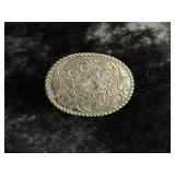 31.3G 22K GOLD ON STERLING BELT BUCKLE