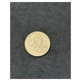 1959 FRANKLIN SILVER HALF DOLLAR