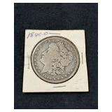 1890-O MORGAN SILVER DOLLAR