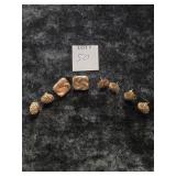 (4) PAIRS OF 14K EARRINGS-3.3G