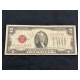 RED SEAL $2.00 CERTIFICATE SERIES 1928 G