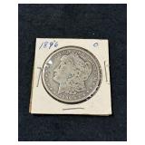 1896-O MORGAN SILVER DOLLAR